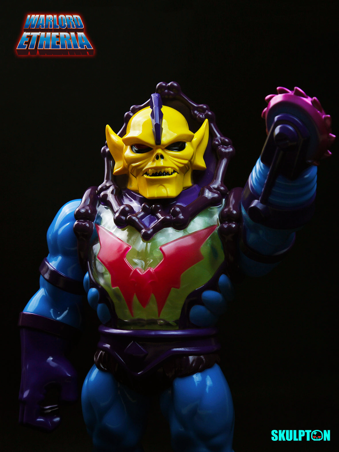 《The Warlord of Etheria》 Ver.Skeletor Color Scheme sofubi